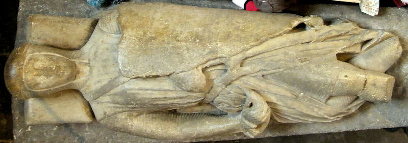 Pershore Abbey - Holy Cross knight 1280